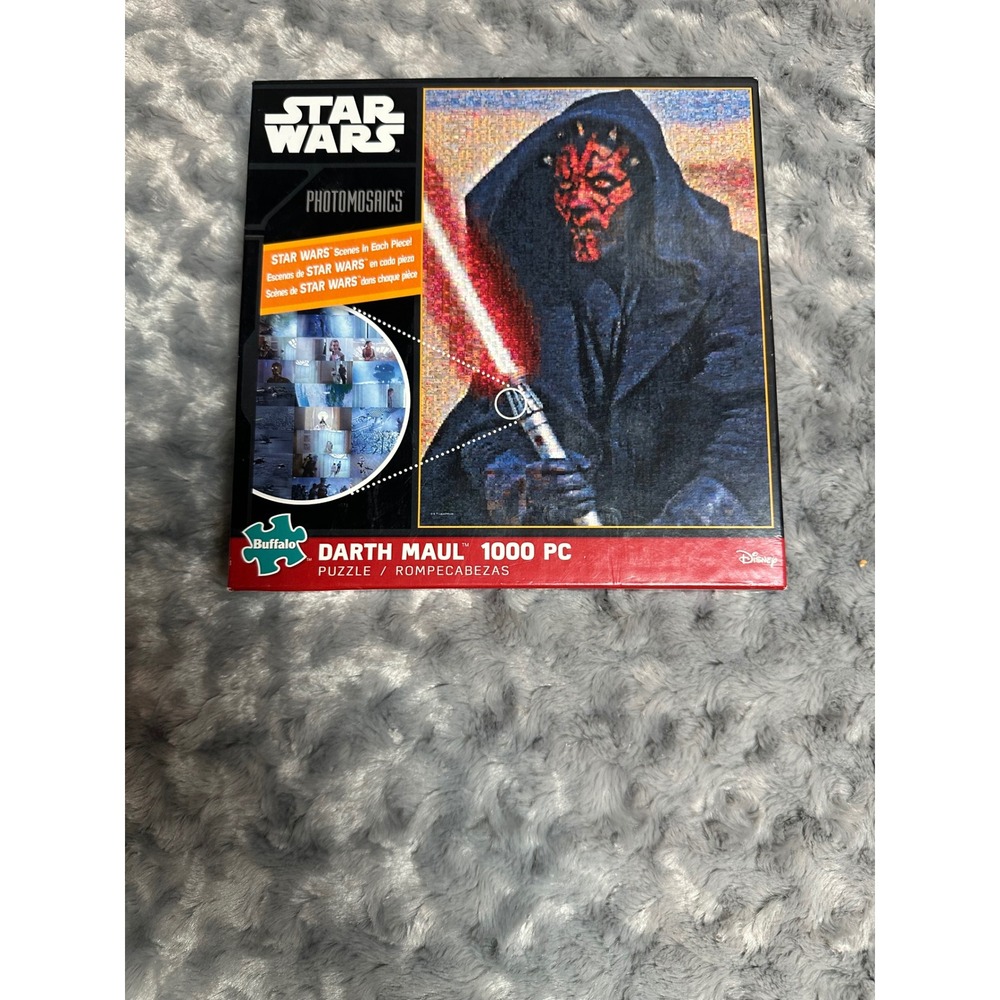 Buffalo Games Star Wars Photomosaics Darth Maul 1000 Piece Jigsaw Puzzle 10600